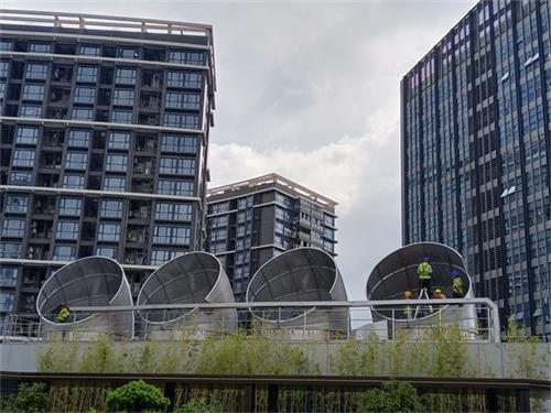 廣東玻璃鋼冷卻塔正常運轉時需檢查事項(廣東玻璃鋼