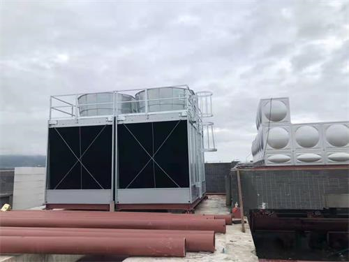 如何選擇橫流式冷卻塔的安裝位置(中溫逆流式方形冷